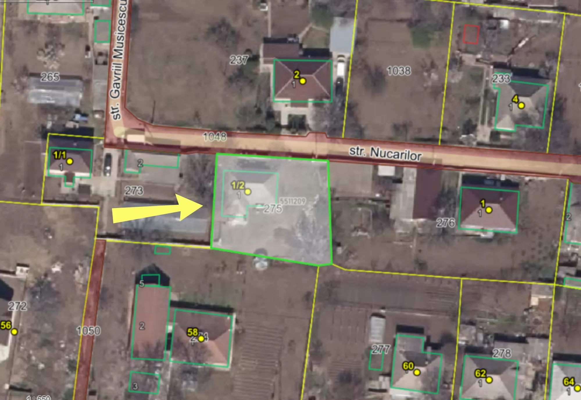 ул. Нукарилор, Бачой