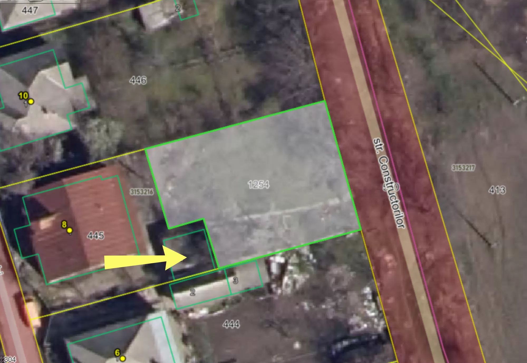 ул. Конструкторилор, Стэучень